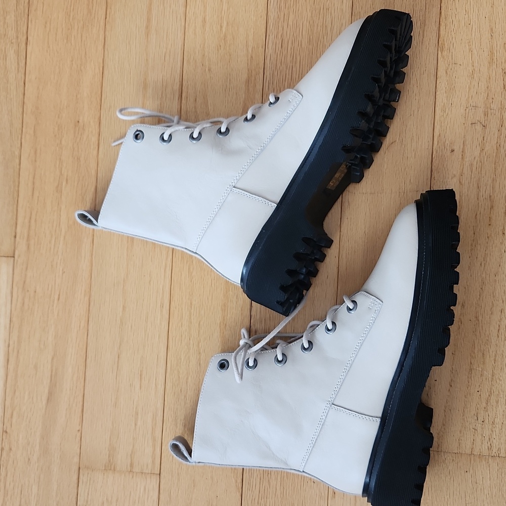 Madewell NEW Rayna Leather Boots - Picture 7 of 8